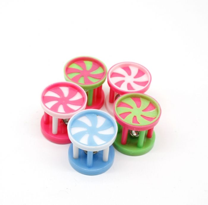 Іграшки Барабани. для котів з дзвіночком Набір 4 см. 