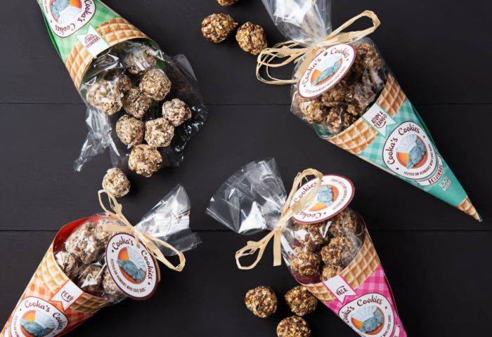 Натуральні ласощі для собак Cooka's Cookies Beijinhos Яловичина з морквою та насінням 50 г