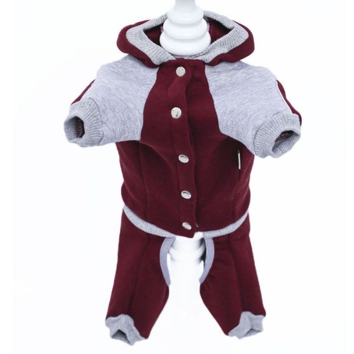 Ананас комбінезон для собак дівчаток трикотаж на флісі XS