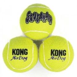 Іграшка KONG SqueakAir Ball повітряна пискавка теніс 3 шт M