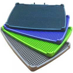 Килимок під миску для тварин 30  42 см 287 Графітовий