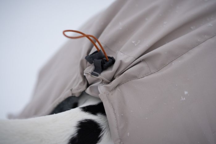 Зимова куртка для собак Glacier wool jacket 3.0 Non-stop dogwear Сірий 24