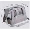 Сумка-переноска з килимком для тварин сіра 