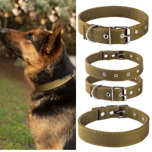 Нашийник економ брезент подвійний 44-59 см