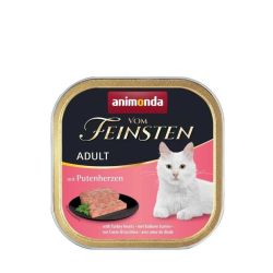 Animonda Vom Feinsten Adult with Turkey hearts Вологий корм для кішок з індичими серцями 100 г 