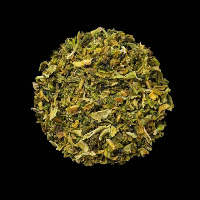 Натуральний топер (вітамінна та смакова добавка) для собак Cooka's Cookies Сушені пластівці з броколі 160 г