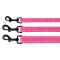 Повідець ACTIVE для собак зі світловідбиттям нейлоновий Рожевий ширина 25мм  довжина 152см