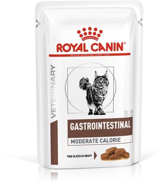 АКЦІЯ Royal Canin Gastrointestinal Feline вологий корм для кішок при порушеннях травлення 8+4 по 85 г 