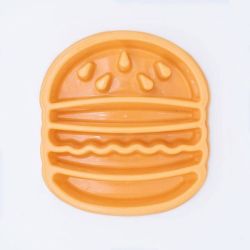 Миска слоуфідер гамбургер для повільного годування ZippyPaws Happy Bowls Hamburger