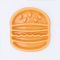 Миска слоуфідер гамбургер для повільного годування ZippyPaws Happy Bowls Hamburger