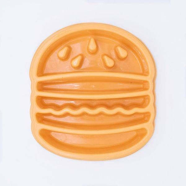 Миска слоуфідер гамбургер для повільного годування ZippyPaws Happy Bowls Hamburger
