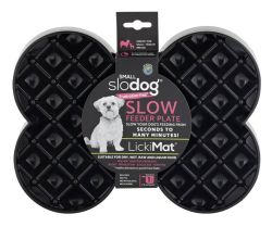 Миска слоуфідер для маленьких собак LickiMat Small Slodog Black