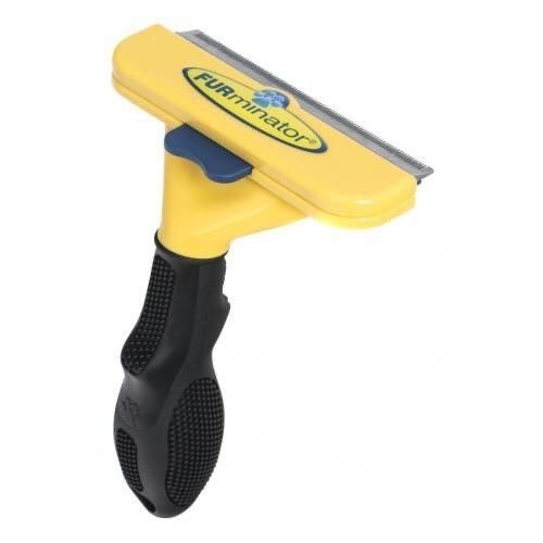 Фурмінатор з кнопкою для собак з короткою шерстю Розмір XL (125 мм ширина леза)