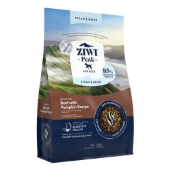 Повнораціонний сухий корм для собак Ziwi Peak Steam Dried Яловичина з гарбузом 3,2 кг