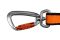 Повідець для собак Bungee leash Non-stop dogwear Чорний/Помаранчевий 2 м/23 мм