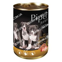 DN Piper Junior Dog з курячими шлунками і рисом 400 гр 