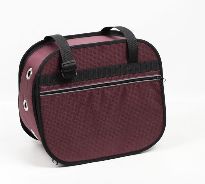 Сумка Сьюзі бордо, 43х37х20 см 