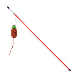 Вудка-дражнилка кольорова мотузкова мишка 