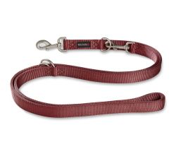 Повідець перестібка з нейлону Wolters Professional L 3 м / 20 мм Бордовий