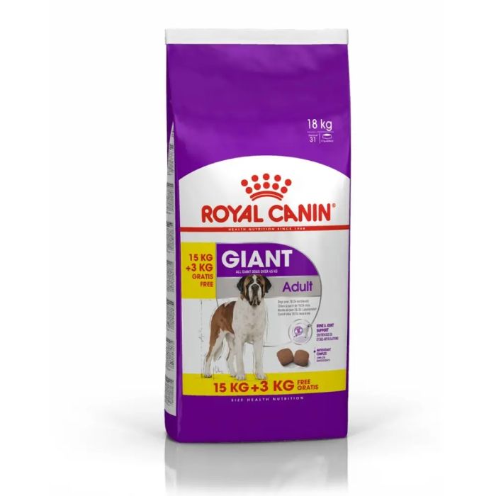 АКЦІЯ Royal Canin Giant Adult Сухий корм для собак - свійський птах 15 + 3 кг 