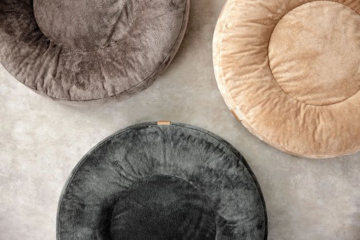 Лежак для собак Palopa Donut Fippa Сірий M-L