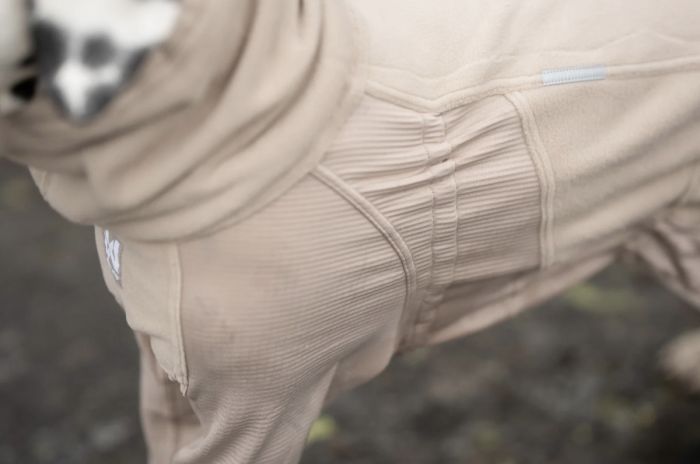 Комбінезон для собак Non-stop dogwear Trail quest fleece overall Бежевий 50