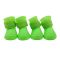 Черевики для собак силіконові салатові S 4333мм
