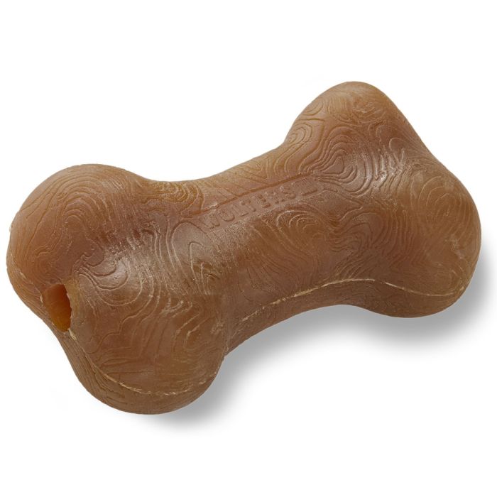 Wolters Pure Nature Play Bone Іграшка погризушка кістка для собак, натуральний, нефарбований каучук (сильне гризіння) S