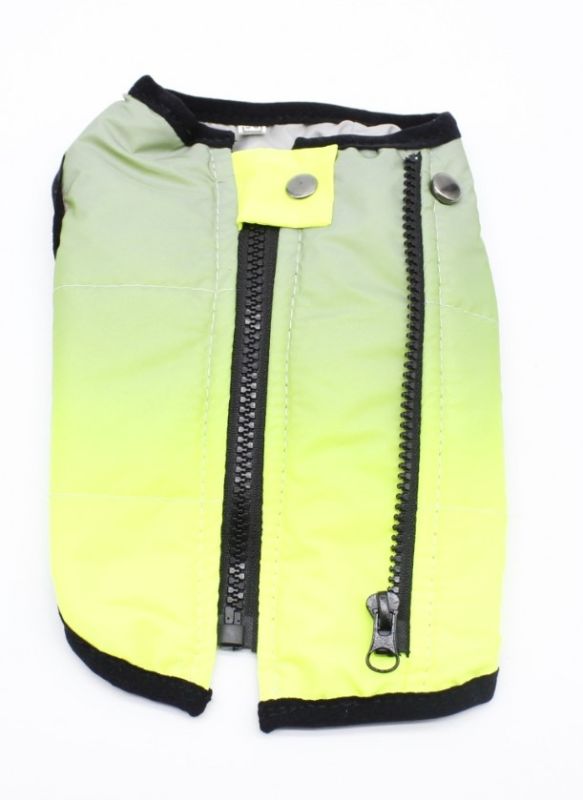 Жилет Диско неонова плащівка на синтепоні салатовий 1 