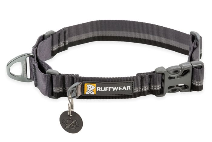Нашийник мартингейл для собак Ruffwear Web Reaction™ 43-51 см Сірий