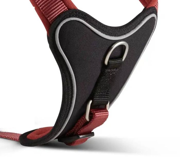 Шлейка для собак пом'якшена Wolters Professional Comfort 3 50-60 см / 30 мм Бордовий