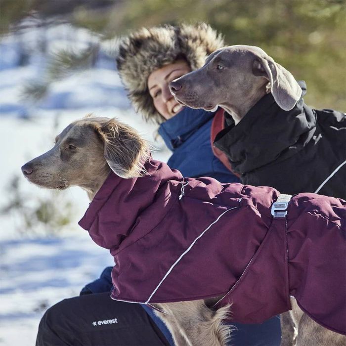 Тепла куртка для собак Hurtta Extreme Warmer III ECO Чорний 25