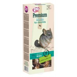 Lolo pets колосок для шиншил овочі + фрукти + трави 