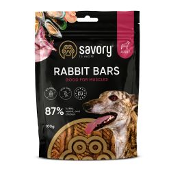 Джерки Savory Bars With Rabbit, батончики с кроликом 100 гр. 