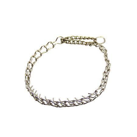 Нашийник строгий нікель  3D 43 см 