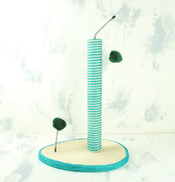 Когтеточка Темка, сизаль синій