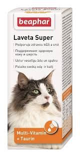 Laveta Super-вітаміни для шерсті кішкам Laveta Super For Cats-вітаміни для шерсті кішкам лавета, Beaphar 125241