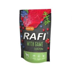 Консерва Dolina Noteci Rafi паштет для собак (дичиначорницяжуравлина), 500 г 