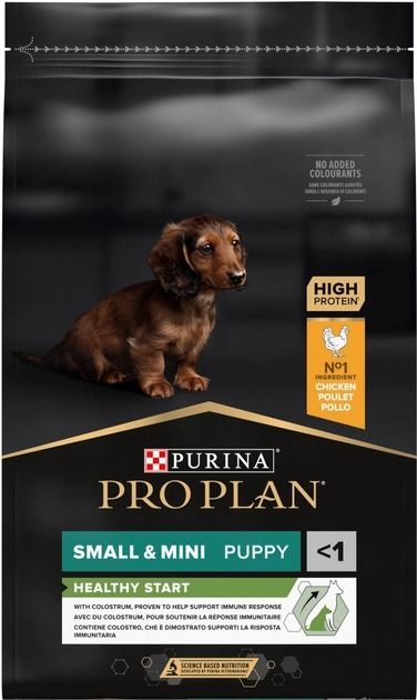 PRO PLAN Puppy Small  Mini сухий корм для цуценят і молодих собак дрібних порід із куркою 7 кг