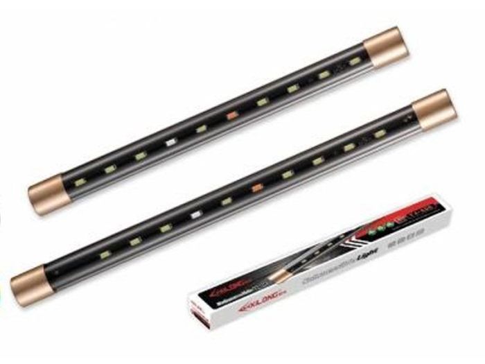 Лампа Підводна триколірна Світлодіодна, Xilong T4-40E LED 3Вт 370мм