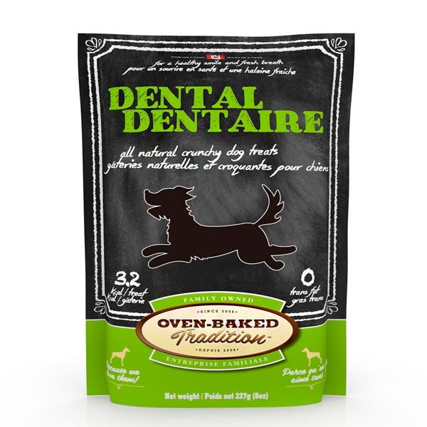 Ласощі для собак Oven-Baked Tradition для захисту зубів та ясен, 284 г 