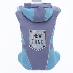 Рекс комбінезон для собак хлопчиків трикотаж на флісі M