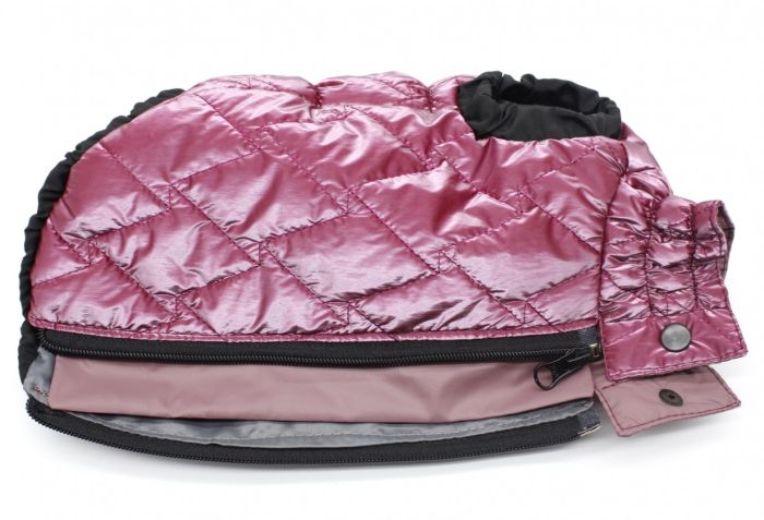Жилет Альфа стьогана плащівка рожевий (дівчинка) XS