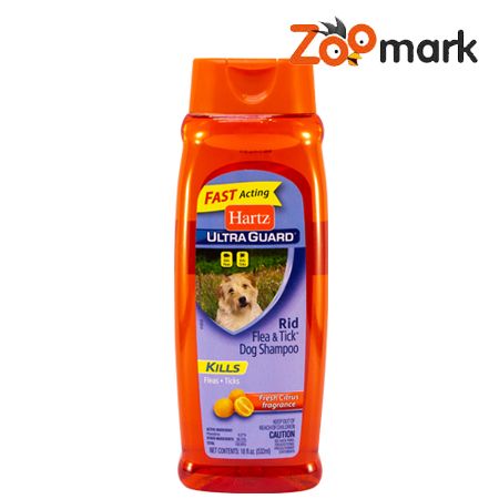 Hartz-шампунь від бліх і кліщів з цитрусом 500 мл H02299 Шампунь від бліх і кліщів з цитрусом, 500мл Hartz