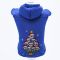 Ялинка світшот для собак хлопчиків трикотаж на флісі Синій М1