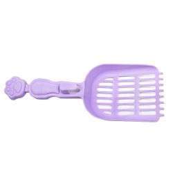 Совок-сітка з лапкою бузковий, 28х10х3 см 