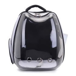 Рюкзак овальний екран 32х40х25 см чорний 