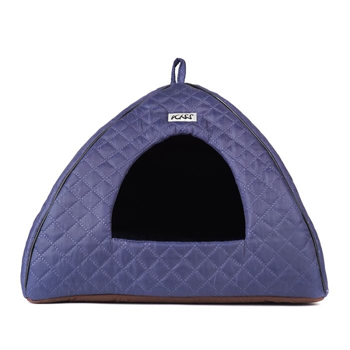 Будиночок для тварин Юрта 1 паянка з ребрами жорсткості 363939 см Бордо