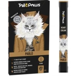 Крем Tail Paws Pablo cat з біотином, таурином, телячим серцем та чебрецем 515 г. 