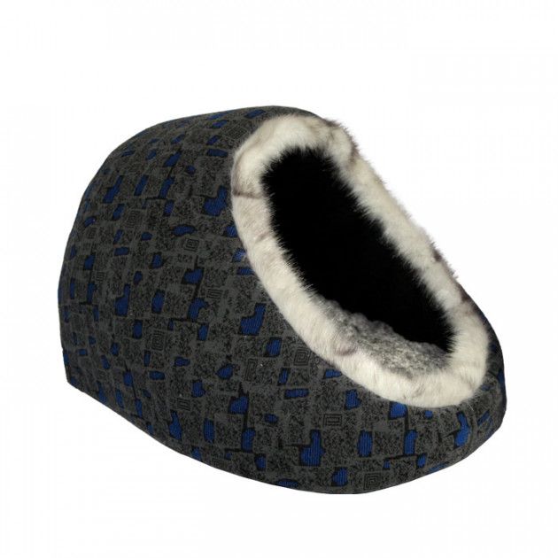 Будиночок для тварин Норка 2 антикоготь 47  40  30см Бордо